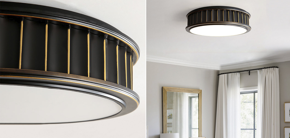 Потолочный светильник Drum Ceiling Lamp Потолочный светильник Drum Ceiling Lamp - Loft-Concept в Омске