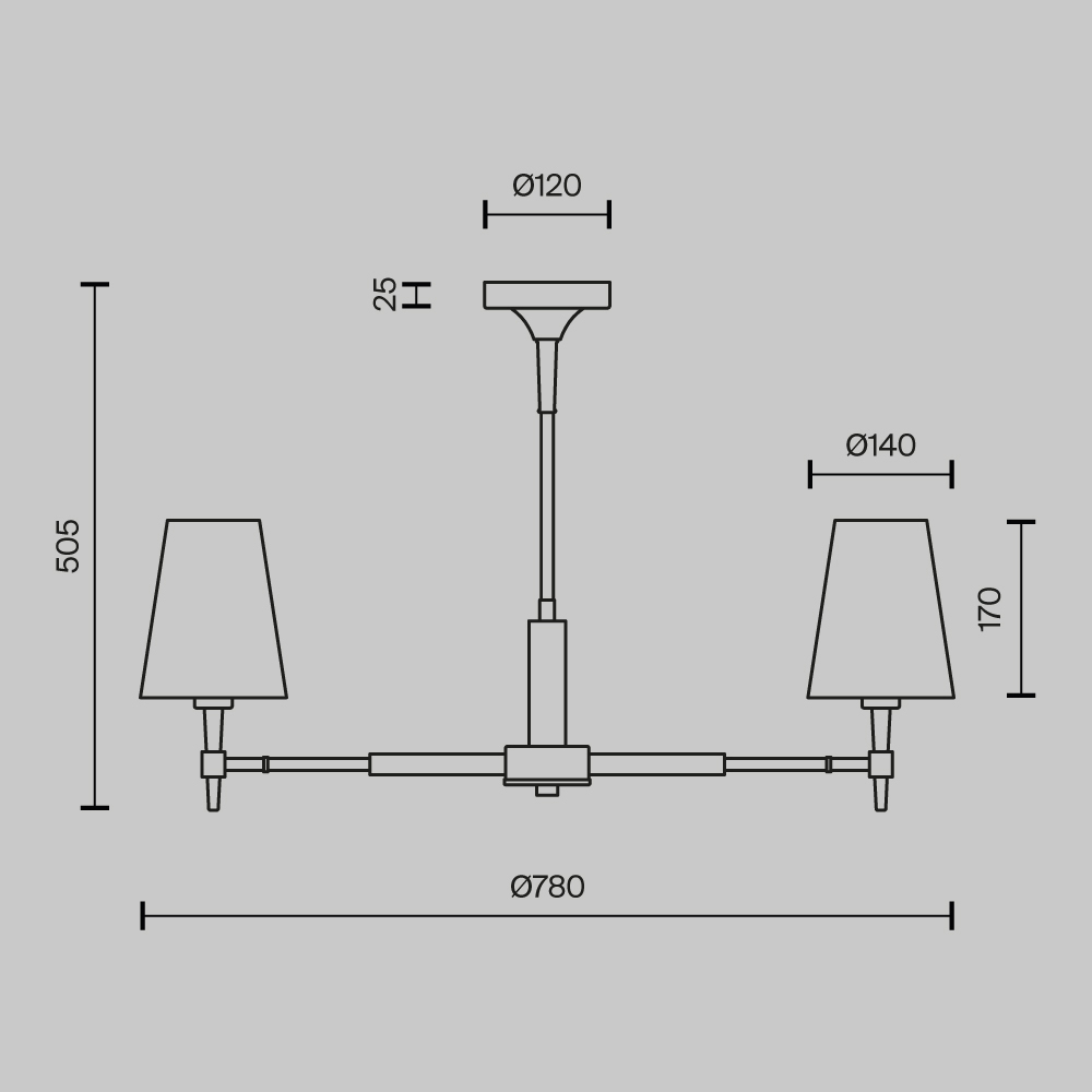Потолочный светильник Zaragoza Е14 в Омске