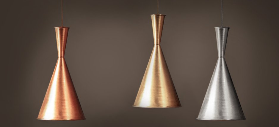 Подвесной светильник Copper Pendant Lamp Beat Light Tall Подвесной светильник Copper Pendant Lamp Beat Light Tall - Loft-Concept в Омске
