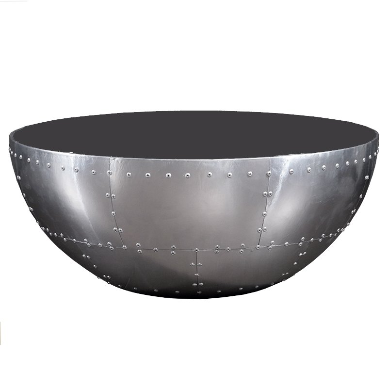 Кофейный стол Aviator spitfire coffee table Алюминий Кофейный стол Aviator spitfire coffee table Алюминий в Омске | Loft Concept