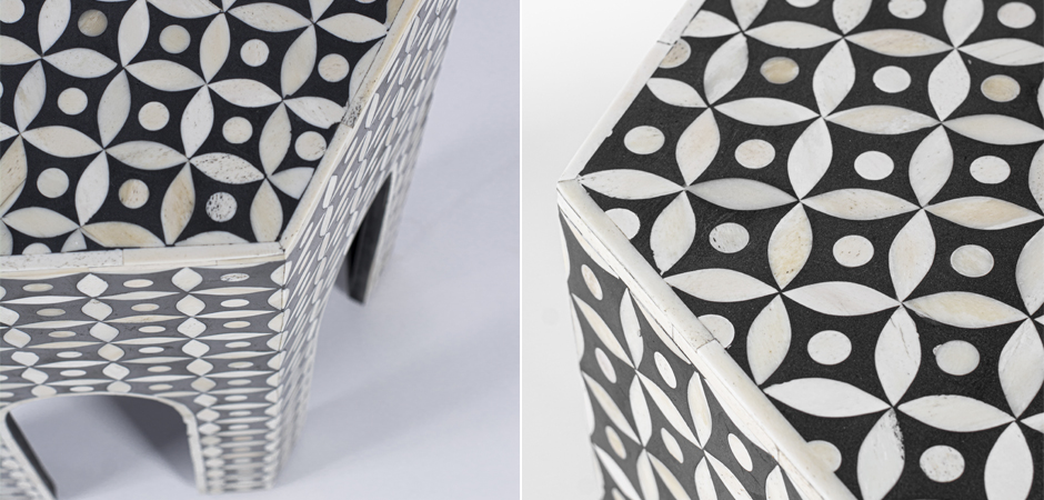 Столик BONE INLAY ARCHES TABLE Столик BONE INLAY ARCHES TABLE - Loft-Concept в Омске