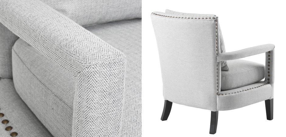 Кресло Eichholtz Chair Gregory Light Grey Кресло Eichholtz Chair Gregory Light Grey - Loft-Concept в Омске