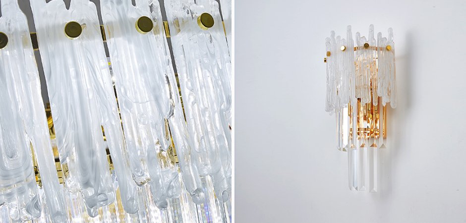 Бра Murano Glass ICE Бра Murano Glass ICE - Loft-Concept в Омске