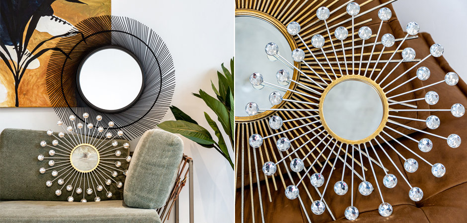 Зеркало Sun Drops Mirror Зеркало Sun Drops Mirror - Loft-Concept в Омске