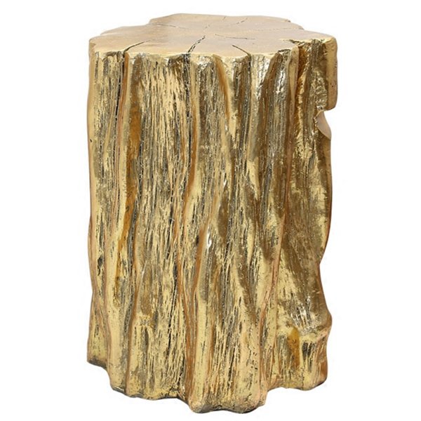 Стол приставной Stump Gold Золотой в Омске | Loft Concept 