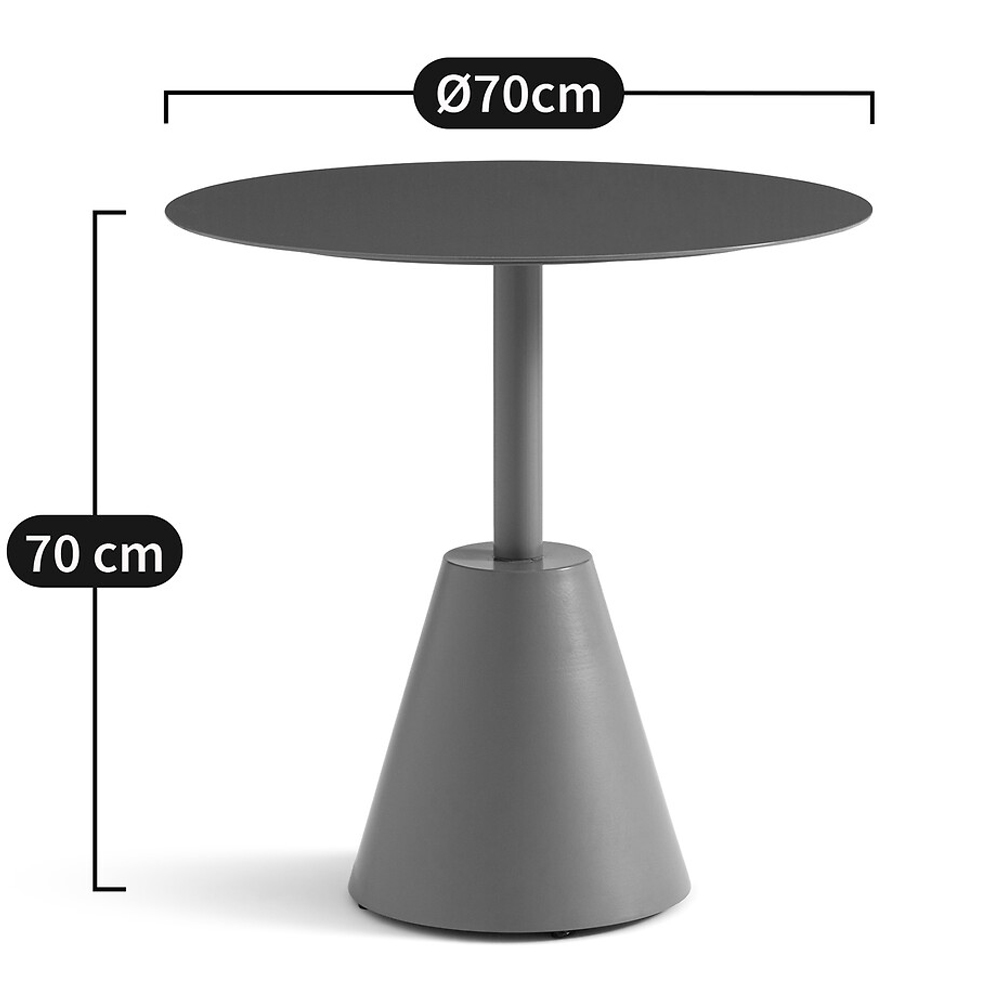 Стол для сада из стали Round Steel в Омске