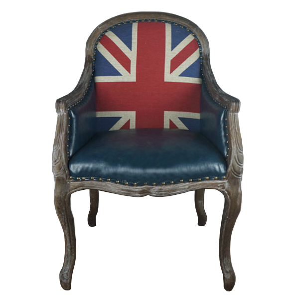 Кресло Bergere Union Jack Pattern II  в Омске | Loft Concept 