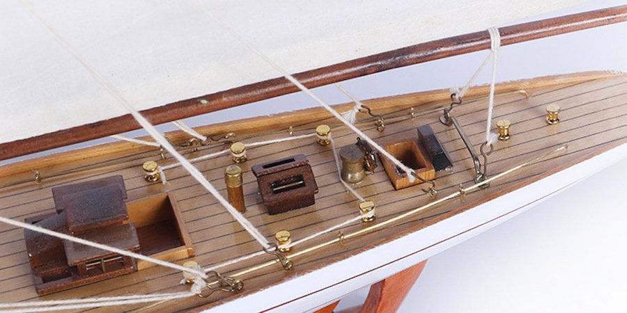 Декоративная модель Парусная Яхта USA - Loft-Concept в Омске