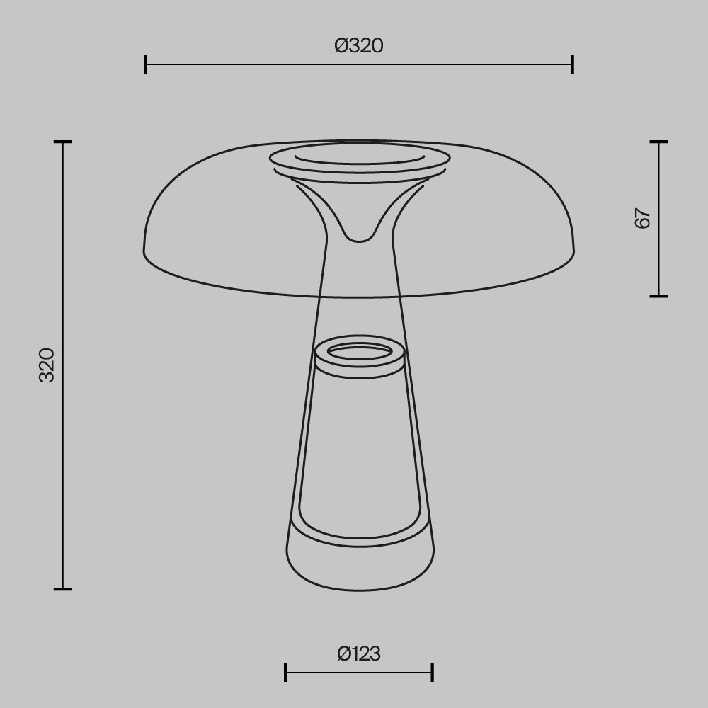 Настольный светильник Artefact 2700-4000К 8Вт в Омске