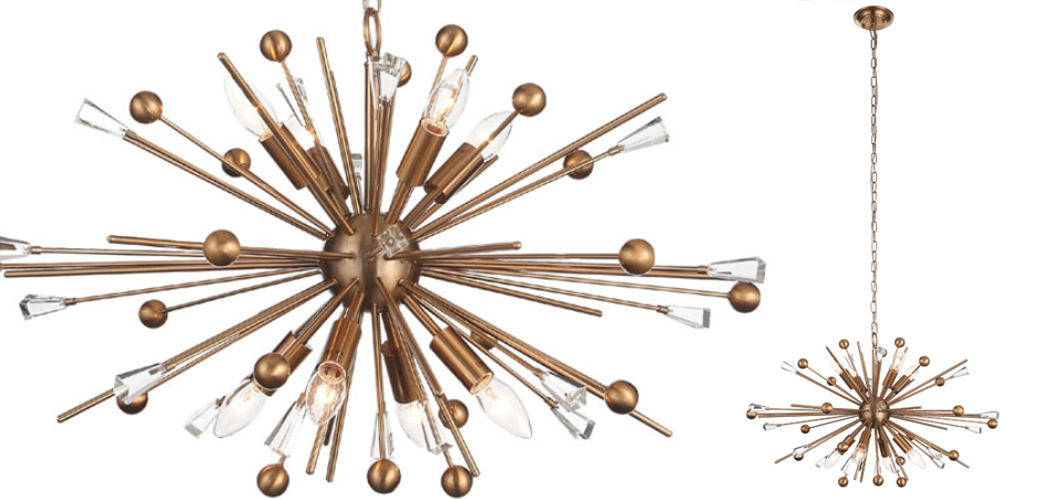 Люстра Спутник GIANT SPUTNIK Chandelier Copper Люстра Спутник GIANT SPUTNIK Chandelier Copper - Loft-Concept в Омске