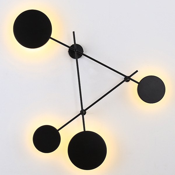 Бра GRAND DOTS Wall Lamp Черный в Омске | Loft Concept 