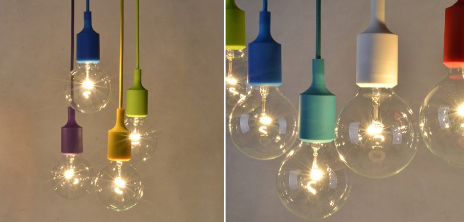 Подвесной светильник Muuto E27 Color Подвесной светильник Muuto E27 Color - Loft-Concept в Омске