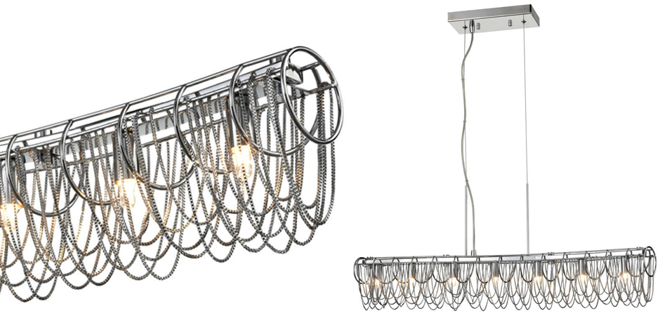 Люстра Spiral & Chains Chrome Люстра Spiral & Chains Chrome - Loft-Concept в Омске