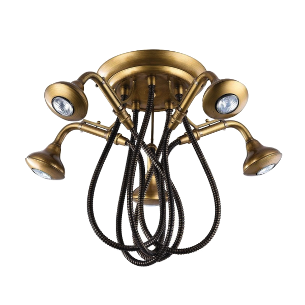 Потолочный светильник Octopus Hose Pendant  в Омске | Loft Concept 