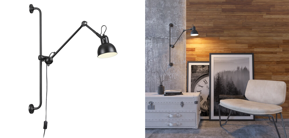 Спот Convenience Черный Спот Convenience Черный - Loft-Concept в Омске