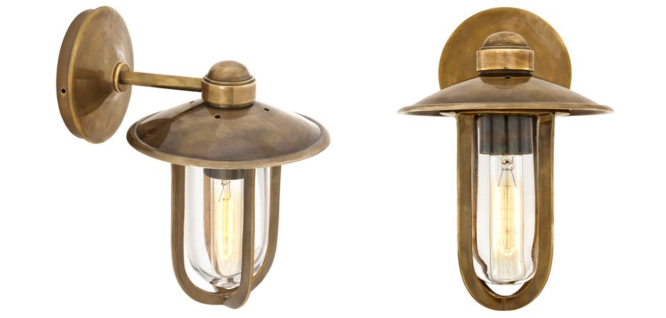 Бра Eichholtz Wall Lamp Seg Harbour Brass Бра Eichholtz Wall Lamp Seg Harbour Brass - Loft-Concept в Омске