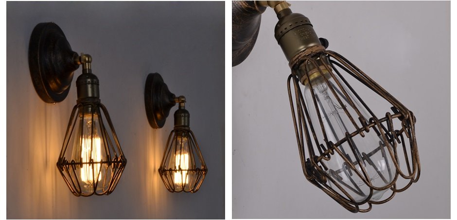 Бра Loft Cage Pendant Бра Loft Cage Pendant - Loft-Concept в Омске