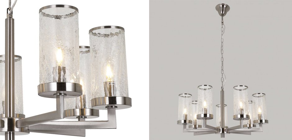 Люстра LIAISON ONE-TIER Chandelier 7 Silver Люстра LIAISON ONE-TIER Chandelier 7 Silver - Loft-Concept в Омске