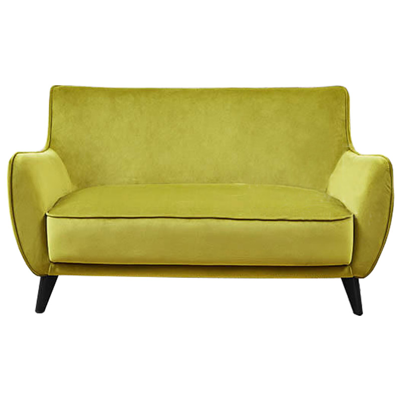 Диван Light Green Softness Sofa Салатовый Черный в Омске | Loft Concept 