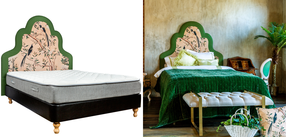 Изголовье для кровати Beige and Green Chinoiserie - Loft-Concept в Омске