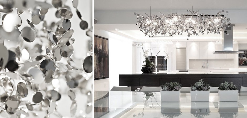 Люстра Terzani Argent Suspension Linear Люстра Terzani Argent Suspension Linear - Loft-Concept в Омске
