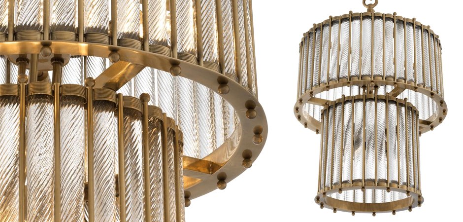 Люстра Lantern Tiziano Double Люстра Lantern Tiziano Double - Loft-Concept в Омске
