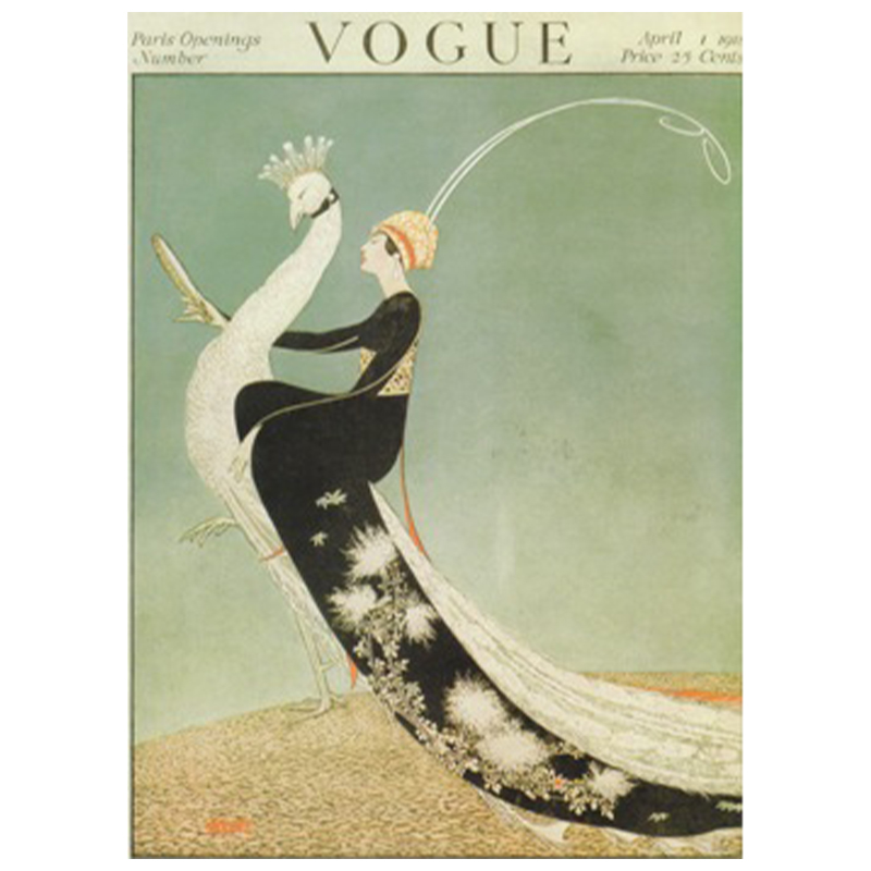 Постер Vogue Cover 1918 April  в Омске | Loft Concept 