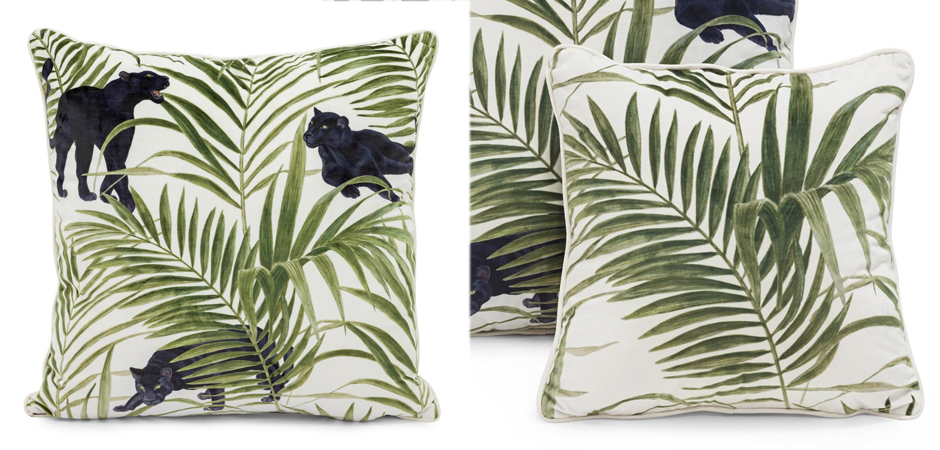 Комплект подушек SET PILLOW ABHIKA white-green Комплект подушек SET PILLOW ABHIKA white-green - Loft-Concept в Омске