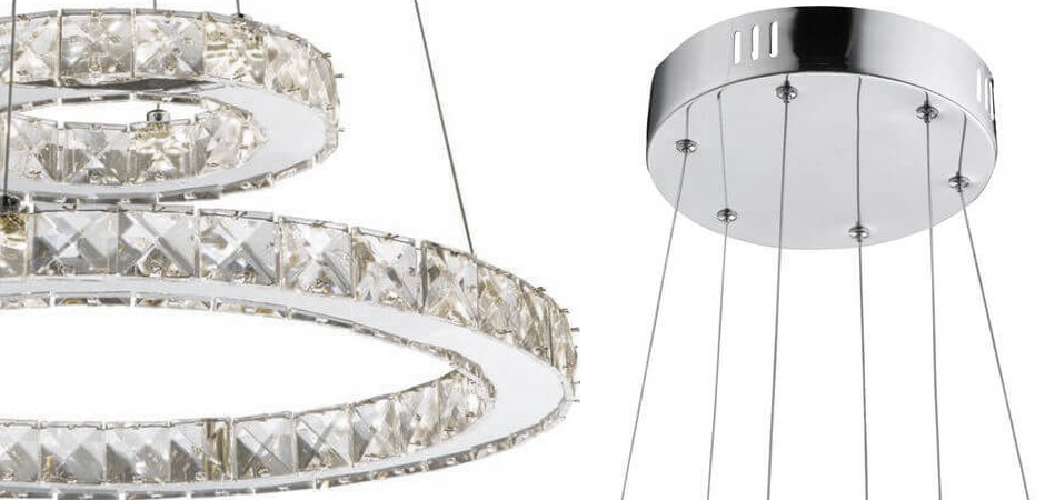 Люстра Crosshair Crystal Ring 2 Люстра Crosshair Crystal Ring 2 - Loft-Concept в Омске