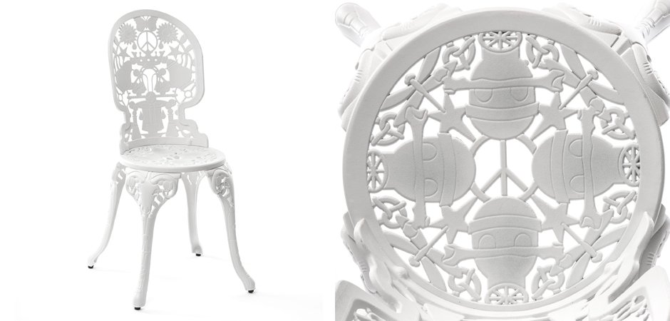 Стул Seletti Industry Collection ALUMINIUM CHAIR – WHITE Стул Seletti Industry Collection ALUMINIUM CHAIR – WHITE - Loft-Concept в Омске