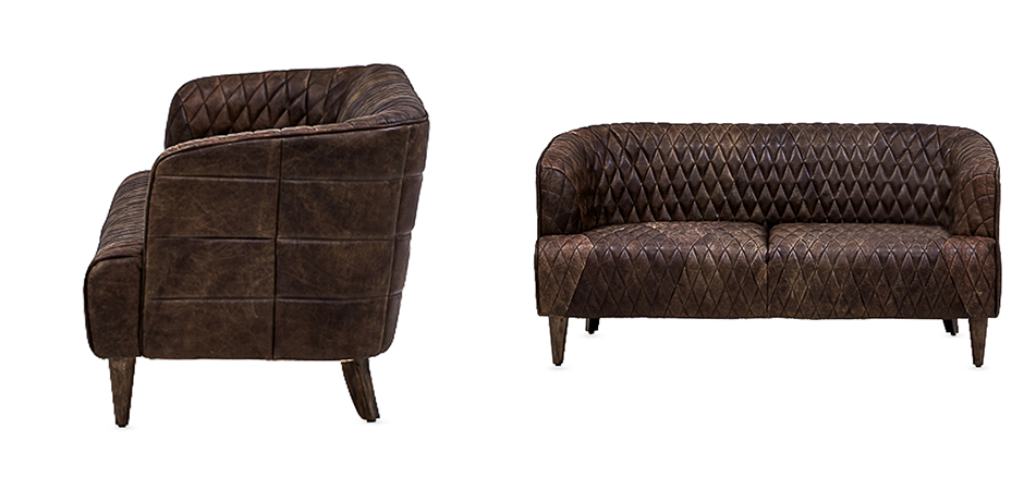 Диван Rhombuses Upholstery Sofa Диван Rhombuses Upholstery Sofa - Loft-Concept в Омске