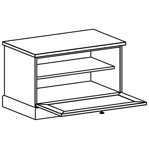 Тумба для прихожей с откидной дверцей Percent Shoe Rack в Омске