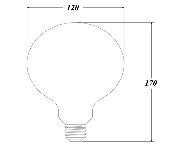 Лампочка Loft Edison Retro Bulb №4 в Омске