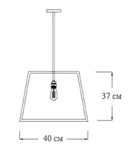 Подвесной светильник Loft Industrial Filament Pendant в Омске