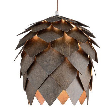 Подвесной светильник Crimea Pine Cone Brown Коричневый в Омске | Loft Concept 