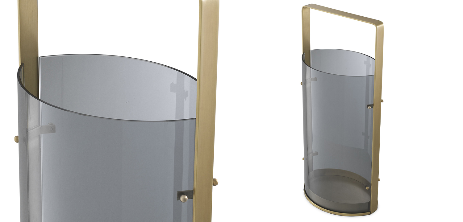 Подсвечник Eichholtz Hurricane Reid L Brass - фото