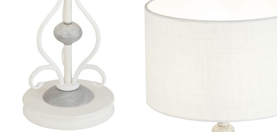 Настольная лампа Mocenigo Table lamp White Настольная лампа Mocenigo Table lamp White - Loft-Concept в Омске