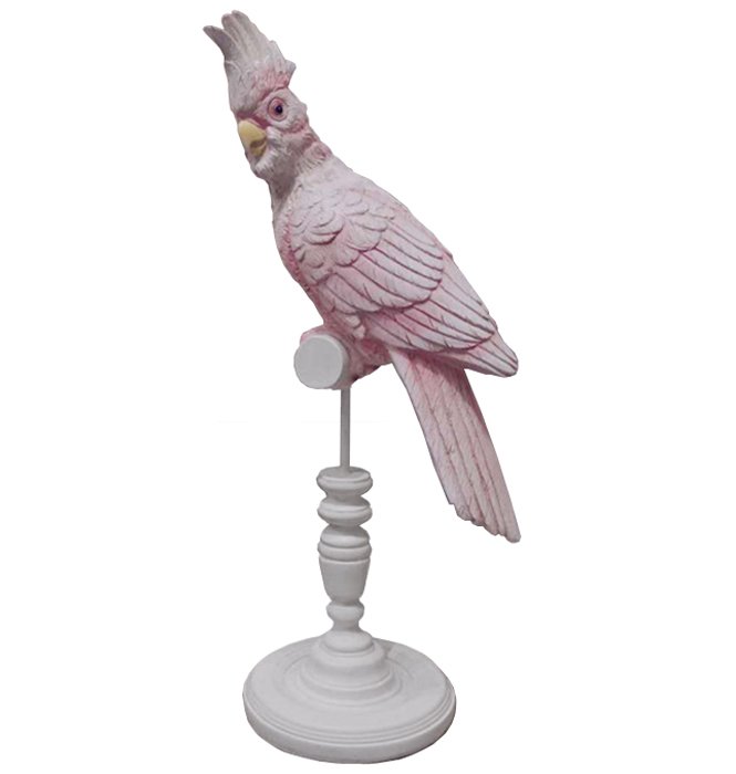 Статуэтка Pink Parrots Розовый (Rose) в Омске | Loft Concept 