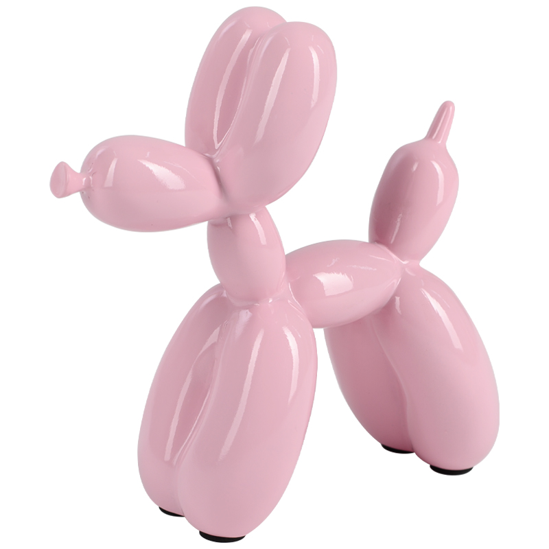 Статуэтка Jeff Koons Balloon Dog Pink Розовый пастельный в Омске | Loft Concept 