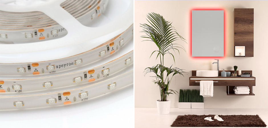 Светодиодная влагозащищенная лента 4,8W/m 60LED/m 3528SMD красный Светодиодная влагозащищенная лента 4,8W/m 60LED/m 3528SMD красный - Loft-Concept в Омске
