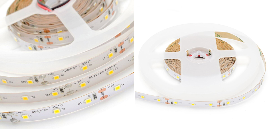 Светодиодная влагозащищенная лента 4,8W/m 60Led/m 3528SMD дневной белый Светодиодная влагозащищенная лента 4,8W/m 60Led/m 3528SMD дневной белый - Loft-Concept в Омске