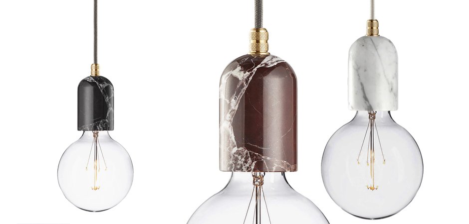 Подвесной светильник MARMOR BJÖRT Nero - Loft-Concept в Омске