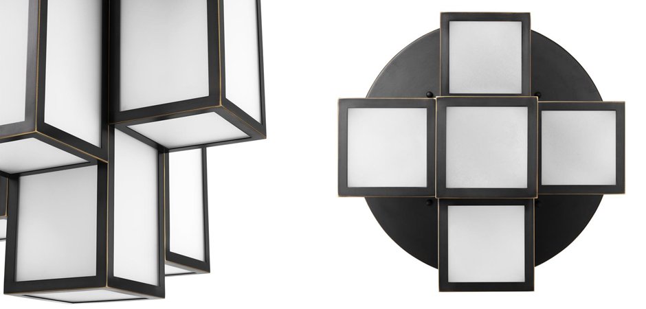 Потолочный светильник Eichholtz Ceiling Lamp Axel Bronze Потолочный светильник Eichholtz Ceiling Lamp Axel Bronze - Loft-Concept в Омске
