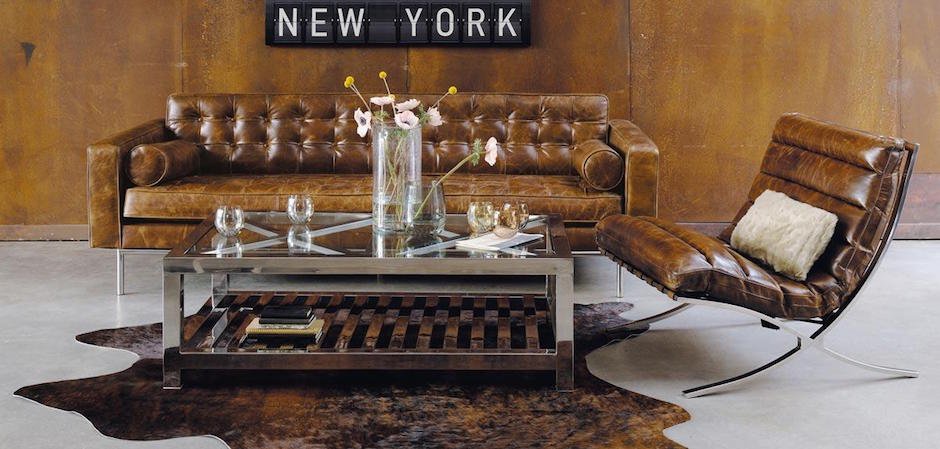 Журнальный стол Brilliant Glass X-X Table - Loft-Concept в Омске