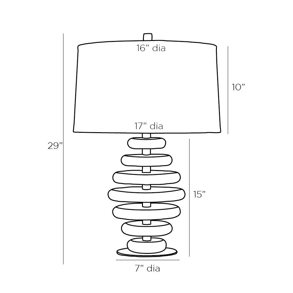 Дизайнерская настольная лампа KIMORA LAMP в Омске