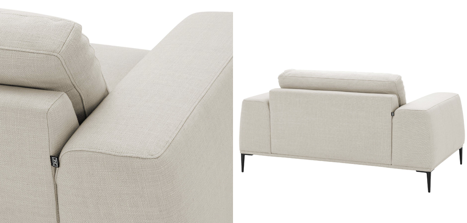 Кресло Eichholtz Loveseat Montado natural Кресло Eichholtz Loveseat Montado natural - Loft-Concept в Омске