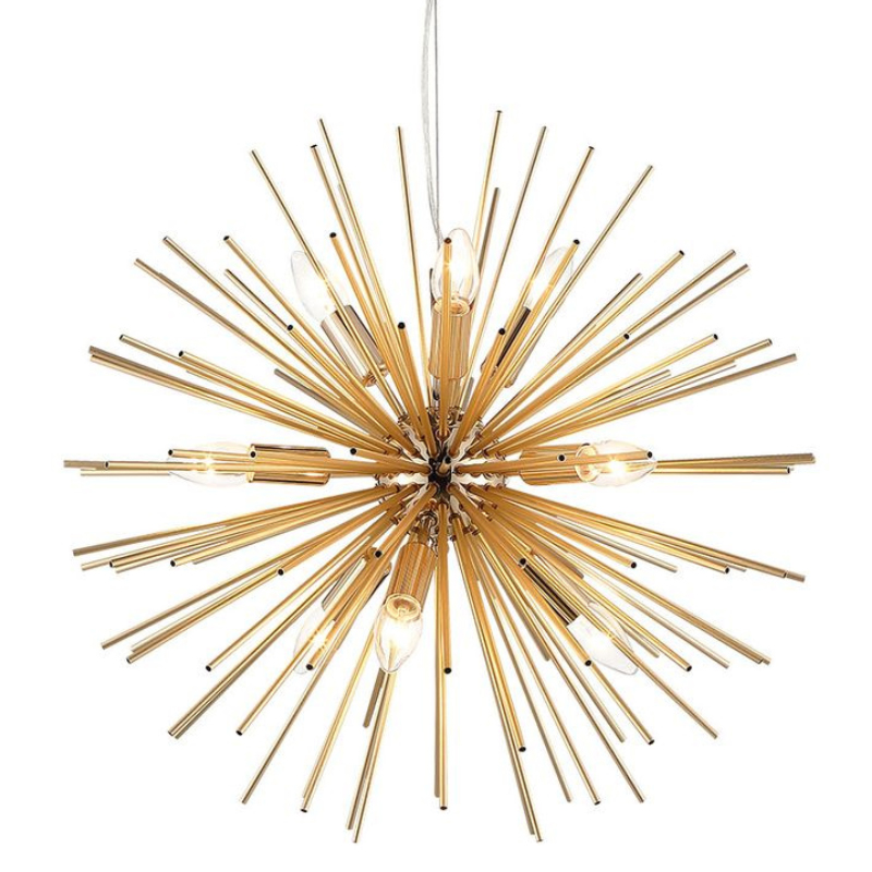 Люстра ASTRA STAR Chandelier Gold 58 Глянцевое золото в Омске | Loft Concept 