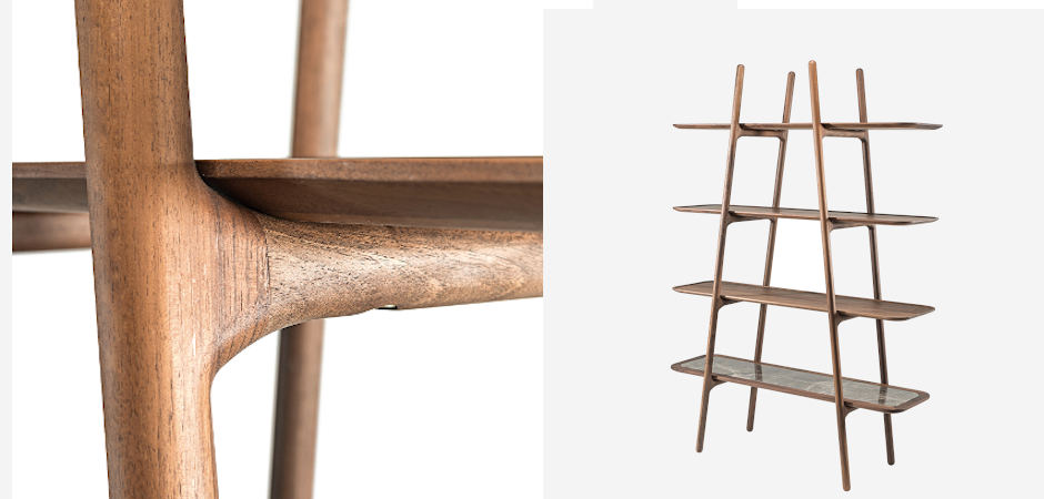 Стеллаж Woak malin shelf system Стеллаж Woak malin shelf system - Loft-Concept в Омске
