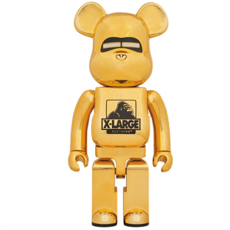 Статуэтка Bearbrick Gold X-Large Золотой Черный в Омске | Loft Concept 