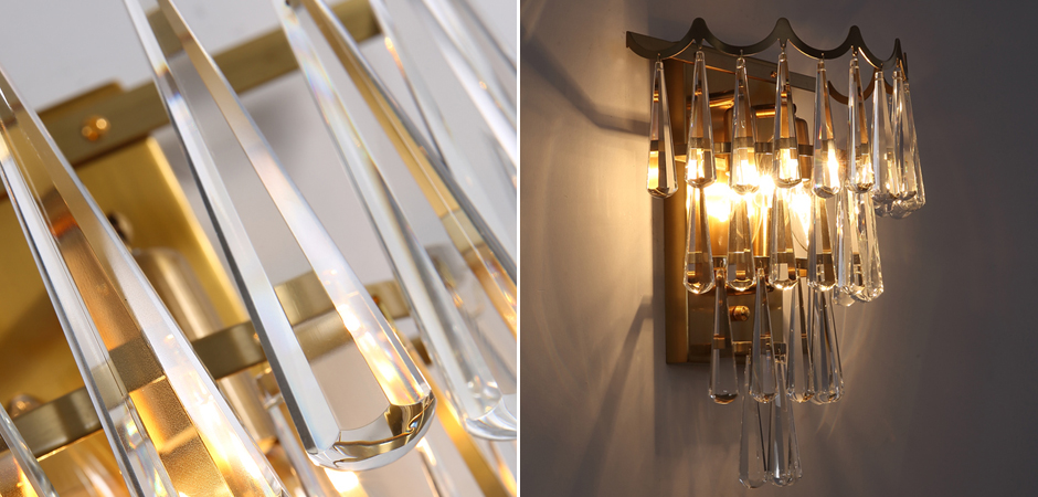 Бра Falling Drops Wall Lamp Бра Falling Drops Wall Lamp - Loft-Concept в Омске